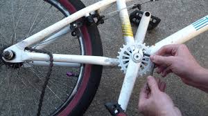 how to put a smaller sprocket on a bmx bike