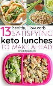 Eine low carb ernährung ist eine kohlenhydratarme ernährung. 13 Easy Keto Lunches For Work That Are Low Carb And Perfect On The Go Lunch Recipes Healthy Good Healthy Recipes Keto Recipes Easy