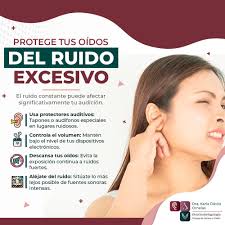 ▶️ ¡Protege tus oídos del ruido excesivo y cuida tu salud auditiva! 🔇👂  👨🏻‍⚕️ El sonido fuerte y constante puede dañar tus oídos y provocar  pérdida de audición irreversible, sigue algunos de