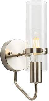 Ships free orders over $39. Amazon Com Sottae Modern Brushed Nickel Wall Sconce Single Wall Sconce Lighting Wall Light Fixtures Wall Mount Wall Lights Modern Wall Sconces Sconce Lighting