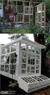 It may be the sage green color of this greenhouse, but something about it just seems so serene and pretty. Greenhouse Construction Using Old Windows Here S How To Make It Yourself From Our Fairfield Home And G Greenhouse Construction Diy Greenhouse Greenhouse Plans