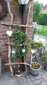 Leiter Aus Asten Selbstgemacht Einrichtungsideen Vorgarten Ideen Garten Pflanzen Vorgarten