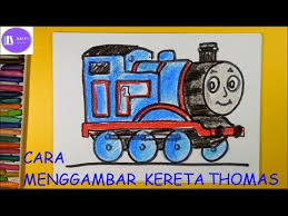 Sketsa gambar mewarnai thomas and jerry belajar mewarnai, tips mewarnai, cara mewarnai, mewarnai gambar. Cara Menggambar Kereta Thomas Youtube