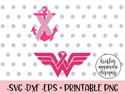 Breast Cancer Awareness Svg Dxf Eps Png Cut File Cricut Silhouette Kristin Amanda Designs