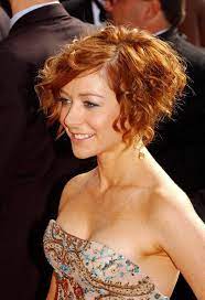 Alyson Hannigan Photo Alyson Curly Hair Styles Short Curly Hair Short Curly Haircuts