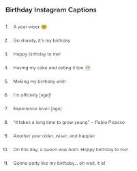 Birthday Wishes Birthday Caption For Friends Instagram Pin By Lovely Alessa Senerpida On Instagram Captions Witty Instagram Captions Instagram Captions For Selfies Instagram Captions