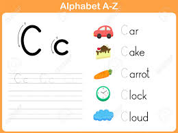 Upper and lower case letters. Alphabet Tracing Worksheet Writing A Z Royalty Free Cliparts Vectors And Stock Illustration Image 31984972