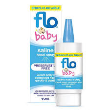 Nasal congestion is caused by dilatation of nasal blood vessels, mostly blood there is a wide variety of nasal sprays used for nasal congestion or nose block. Flo Baby Spray To Clear Babies Nasal Congestion And Blocked Stuffy Nose