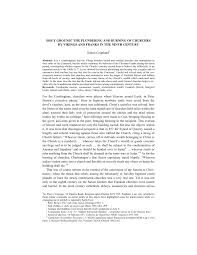 Pdf Holy Ground The Plundering And Burning Of Churches By Vikings And Franks In The Ninth Century