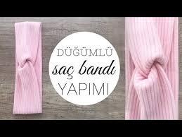 Dugumlu Sac Bandi Bone Yapimi Cok Basit Damla Toral Diy Turban Headband Youtube Sac Bandi Bebek Sac Bandi Orgu Sac