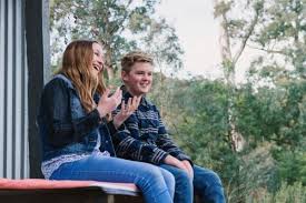 Young Teens Sitting In A Cubby House In The Woods House In The Woods Cubby Houses Photographer