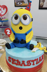 2nd Birthday Fresh Cream Birthday Cake Designs For 2 Year Old Boy With Name You Re On In A Minion Happy 2nd Birthday Sebastain Cake Minions Minion Palermobakery Customcakes De 2 Birthday Cake Custom Cakes Cake Designs Birthday