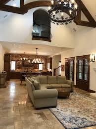 Large, open tuscan style great room with dining area. How To Update A Tuscan Style Home For A Fresh New Look Designed