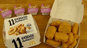 Mcdonald S 2x 11 Chicken Mcnuggets Youtube
