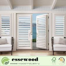 Custom crafted products whether your window covering needs are energy efficiency, light control, privacy or just a stylish touch, we have the window solution to meet every need. Factory Custom Interior Hinged White Pvc Plantation Shutters Direct From China China Pvc Shutters Window Blinds