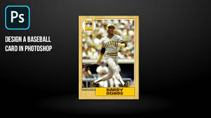 You will find that the front of my templates range from decent to meh at best but that i do a pretty good job on backs. How To Design A Baseball Card In Photoshop 1987 Topps Youtube