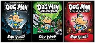 Pilkey says the dog man books — aimed at kids 7 and older — were inspired by his years of feeling like a misfit in school. Dog Man 1 2 3 Book Series Set Dog Man A Tale Of Two Kitties Dog Man Unleashed By Dav Pilkey