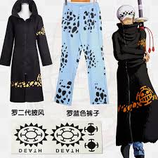 One piece law death tattoo. Stock Trafalgar D Water Law Surgeon Of Death Anime One Piece Cosplay Costume Trafalgar Law 2 Years Later Clock Pants Tattoo Trafalgar Law Trafalgar Law Costumetrafalgar Law Pants Aliexpress