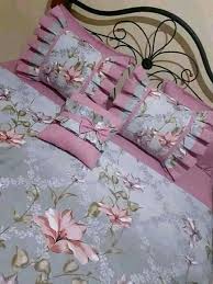 مفرش سرير Designer Bed Sheets Cushion Cover Designs Bed Decor