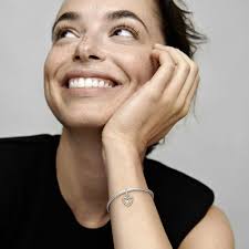 Pandora Signature Women's Sterling Silver November Birthstone Dangle Charm  for Bracelet, No Box : Amazon.co.uk: Fashion