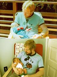 My Dad At 29 Me At 2 Weeks My Dad S First Me At 29 My Boy At 2 Weeks My First Father Son Photos Kids Kids Parenting
