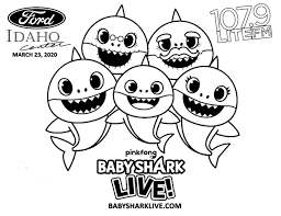 Baby shark pinkfong coloring pages is the first book to take fans behind the scenes of the groundbreaking and boundlessly a nursery song about a family of. Printable Baby Shark Coloring Pages Novocom Top