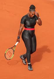The 2021 french open is a grand slam tennis tournament being played on outdoor clay courts. Serena Williams Rocks Catsuit Outfit In First Round Win At French Open Footwear News