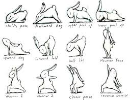 I 39 M Working On Instructional Cards To Print And Sell As Sets My Sister A Certified Yoga Instructor Is Going To Bunny Yoga Yoga For Kids How To Do Yoga