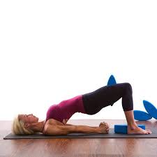 Bridge Pose From Http Www Threeminuteegg Com Bridge Pose Restorative Yoga Poses Yoga Poses