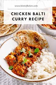 Chicken Balti Recipe Restaurant Style Hint Of Helen Recipe Chicken Balti Recipes Balti Recipes Curry Recipes