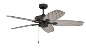 Outdoor ceiling fans should keep your outdoor space cool and breezy. Craftmade Retreat Outdoor Ceiling Fan French Market Lanterns