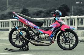 Koleksi modifikasi motor jupiter mx hitam. 23 Gambar Modifikasi Motor Jupiter Z Tahun 2004 Dan 2009 Striping Terkini Lingkar Png