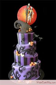 Nightmare Before Christmas Wedding Cake Halloween Cakes Beau Gateau Gateau Magnifique Gateau Halloween