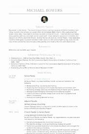 New Volunteer Resume Samples Elegant Church Volunteer Resume Church ...