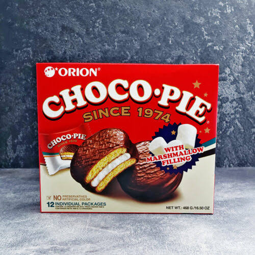 Korean Orion Choco Pie Box SKUs