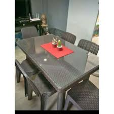 4 out of 5 stars, based on 4 reviews 4 ratings current price $168.99 $ 168. 4 And 6 Seater Dining Plastic Rattan With Glass Shopee Philippines