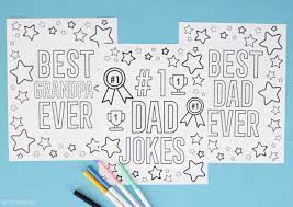 Free printable father's day coloring pages. Father S Day Printables Pretty Providence