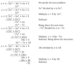 In this worksheet, students will practice synthetic division in a fun sudoku puzzle. Use Long Division To Divide Polynomials College Algebra
