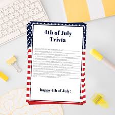 Where was the first celebration to make the 4th of july celebration even more fun, why not participate with your family & friends in 4th of july trivia questions and answers. July 4th Trivia Questions And Answers Independence Day Independence Day Printable Game Trivia Questions And Answers 4th Of July Trivia Independence Day Game