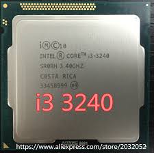 Processeur intel i3 3240, 3.4 GHz, 3M, LGA1155 55W, Dual Core, SR0RH  (fonctionne 100%), pour ordinateur de bureau, livraison gratuite |  AliExpress