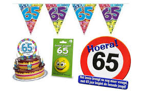 65 Jaar Versiering Koop Je Bij Feestartikelen Nl Unieke Mega Collectie Feestartikelen Nl