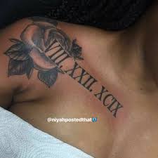 Pin By Francisco Fernandes On Tattoo Chest Tattoos For Women Black Girls With Tattoos Shoulder Tattoos For Women