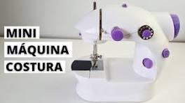 MINI MÁQUINA DE COSTURA RETA PORTÁTIL