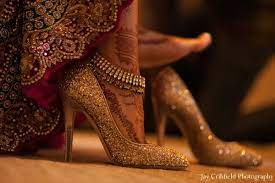 Photo Indian Wedding Bridal Shoes Inspiration Indian Wedding Shoes Bridal Sandals Heels Bridal Sandals