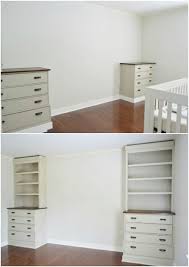 Adding storage while saving space in the bedroom! 7 Beautifully Functional Diy Built In Dressers To Utilize Your Space Diy Crafts