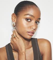 Pierced Ring in brown, size 4