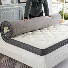 Lxycd Premium Memory Foam Queen Mattress Topper Collapsible Sleeping Tatami Floor Mat Thicken Sleeping Pad Dormitory Matt Mattress Double Mattress Mattress Pad