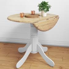 If you want a kitchen table but don't have space for a large rectangular or square design, go for a smaller round bistro one instead. 35 Space Saving Small Dining Table For 2 Quality Teak