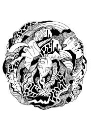 This is because it only does the guesswork while coloring the black and white photo. I Made These 24 Ink Line Drawings Into Coloring Pages Bored Panda