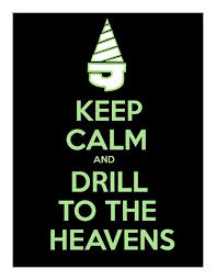 Gurren Lagann My Drill Is The Drill That Creates The Heavens My Drill Is The Drill That Will Pierce The Heavens Keep Calm Gurren Lagann Drill